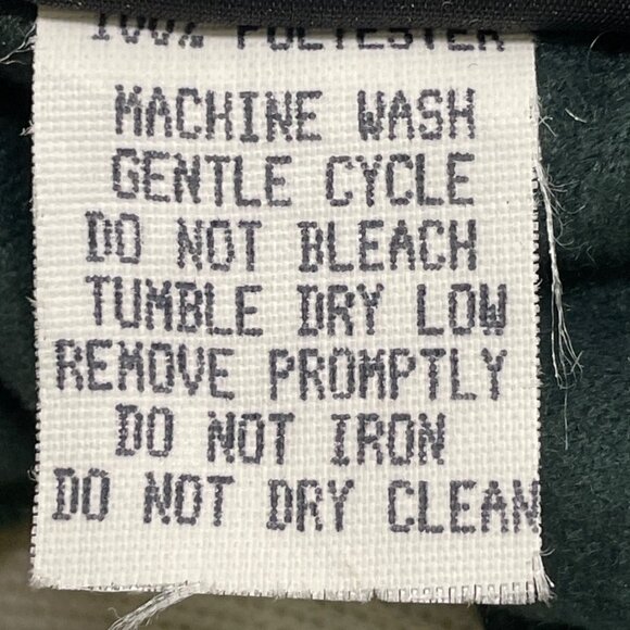 Ouray Cream Pullover W/ Teal Pattern Button-Up Closure Size L/XL - Picture 7 of 8